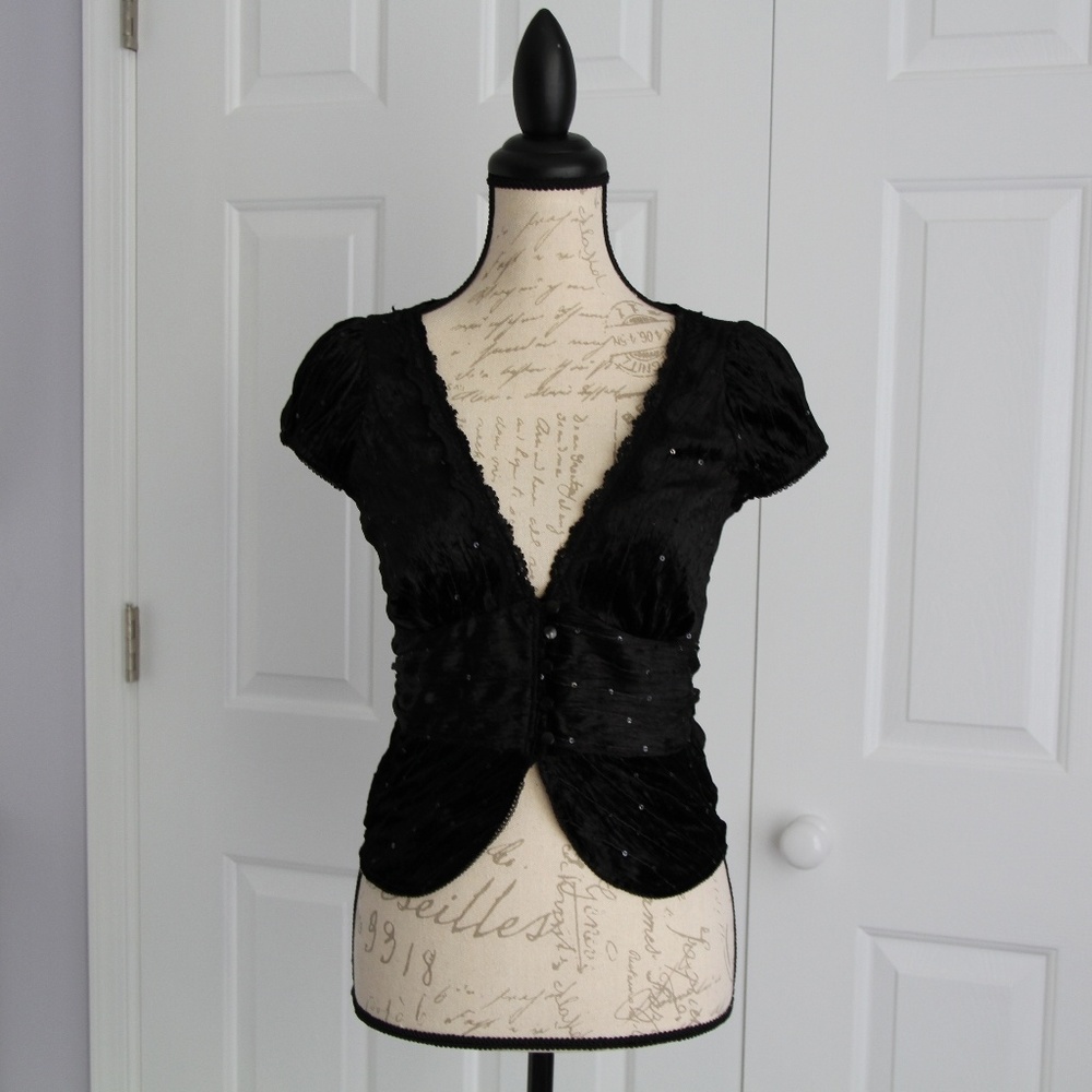 》SOLD《Velvet 2-piece top set